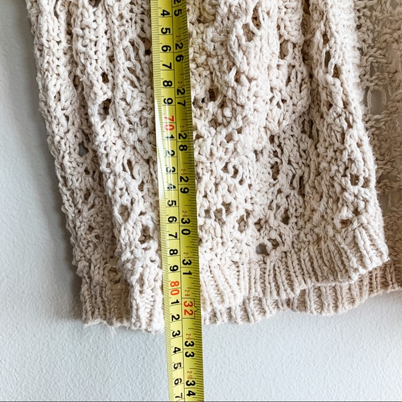 FINAL $ ⚠️ - F21 oversized crocheted cardigan - Picture 3 of 6